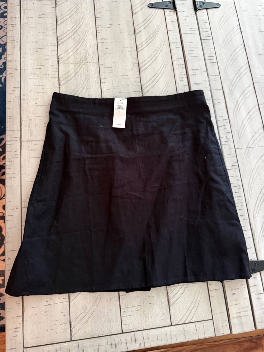 GAP Black Mini A-Line Skirt
